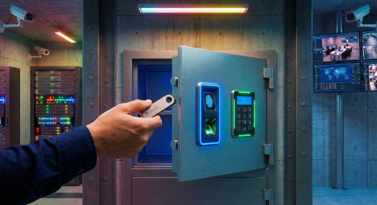 אילו אמצעים מגנים על ארנק קר במתחם כספות מאובטח?